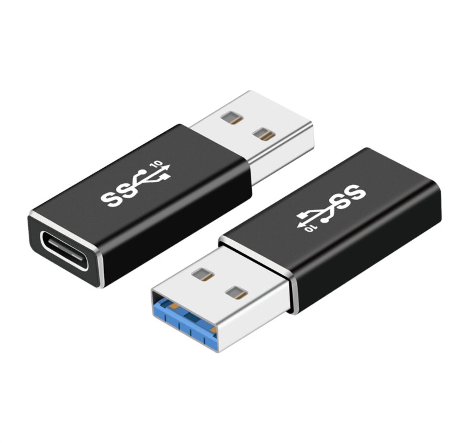 USB-A to USB-C Mini Adapter - HALO BACK